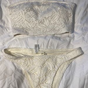 Lace white aerie bikini